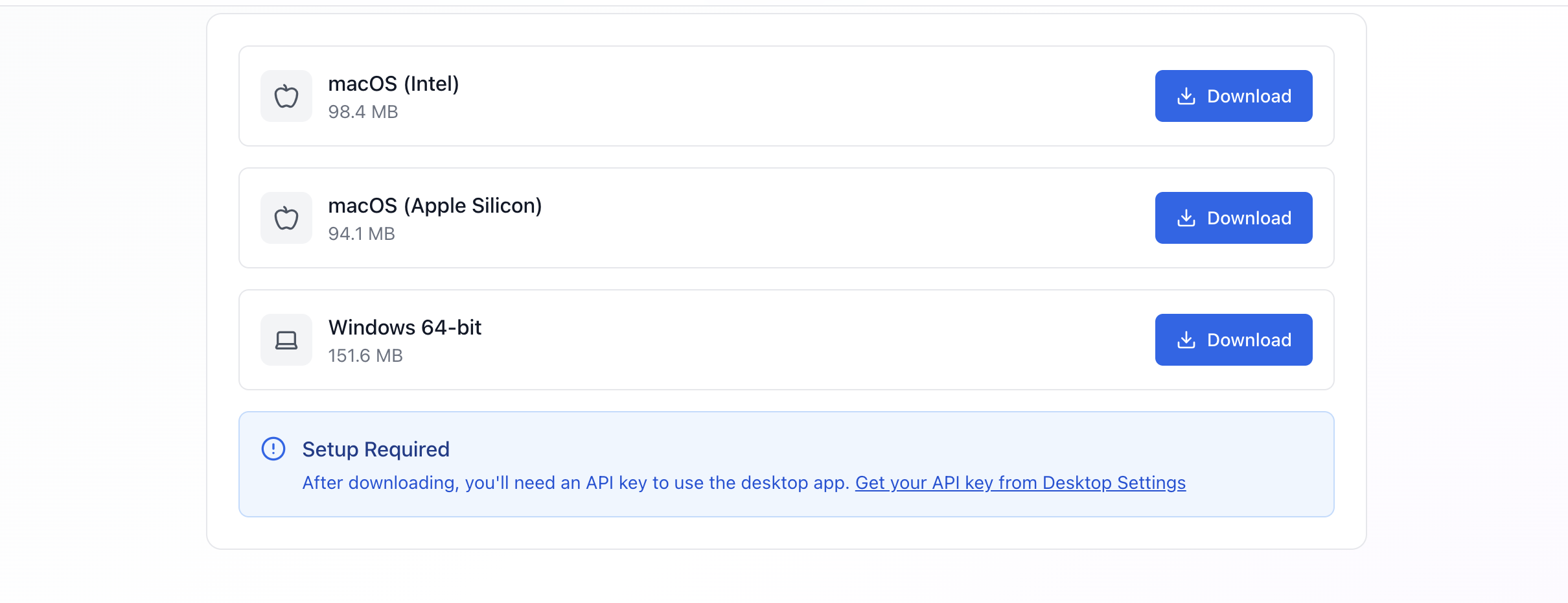 Download the Desktop App